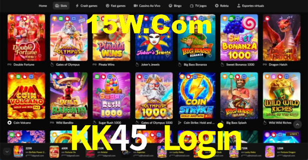 KK45 Login: Jogue Crash e Experimente Alta Recompensa Instantânea